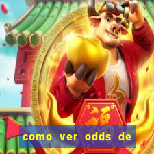 como ver odds de jogos passados