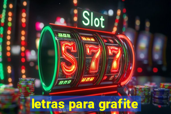 letras para grafite