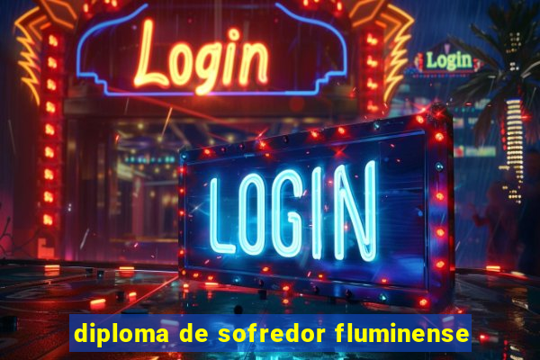 diploma de sofredor fluminense