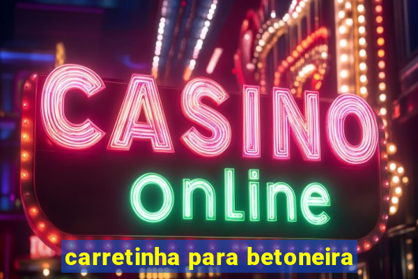 carretinha para betoneira