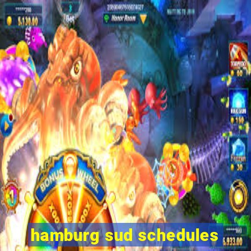 hamburg sud schedules