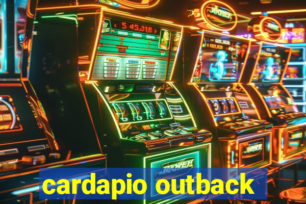 cardapio outback