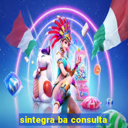 sintegra ba consulta