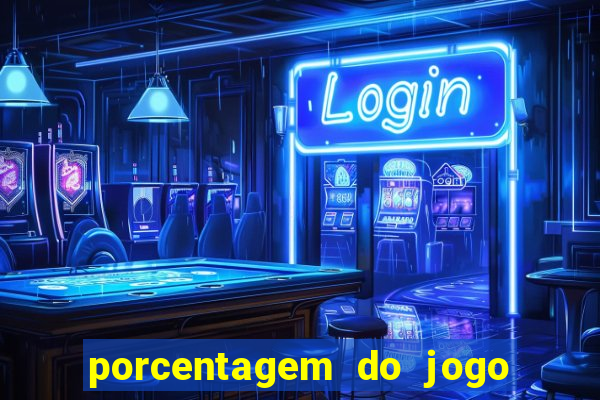 porcentagem do jogo fortune tiger