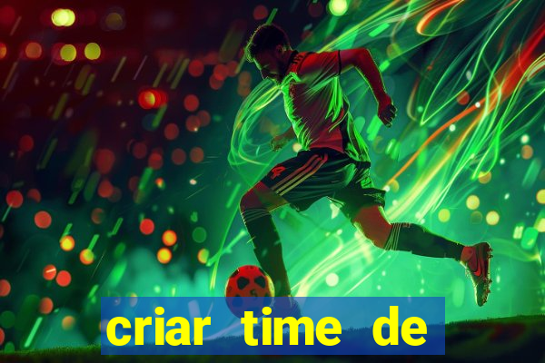 criar time de futebol simulador