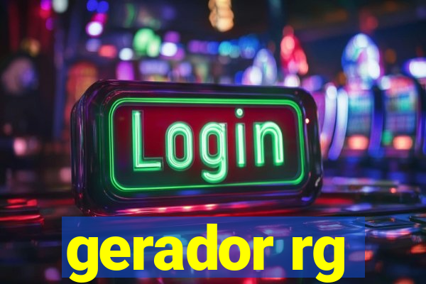 gerador rg